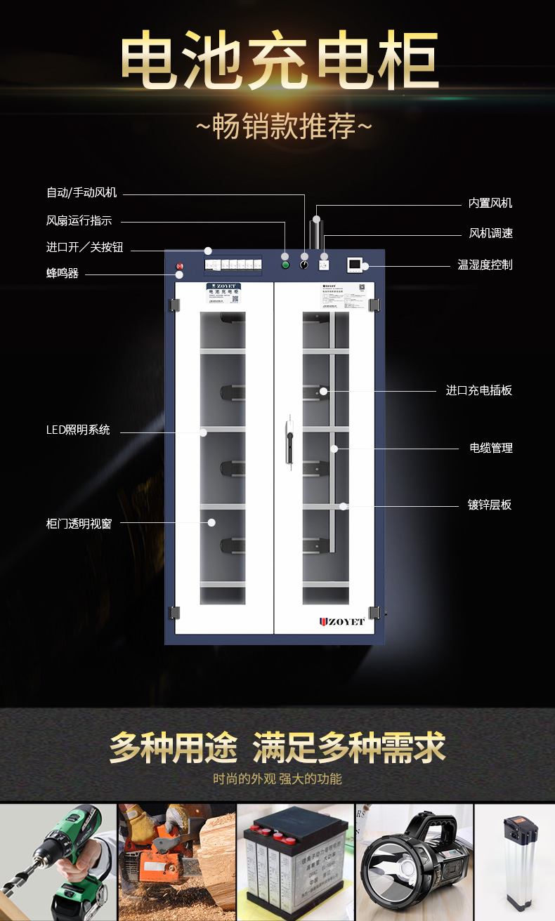 电池充电柜（有可视窗）(图1)