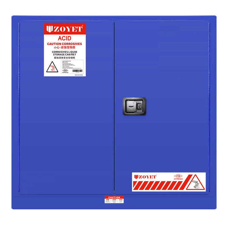 FM腐蚀品安全柜(23加仑/87升)双门，手动