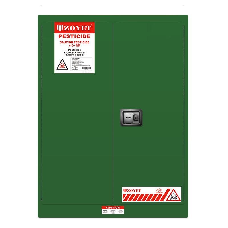FM农药安全柜 (90加仑/340升 )双门，自动关门