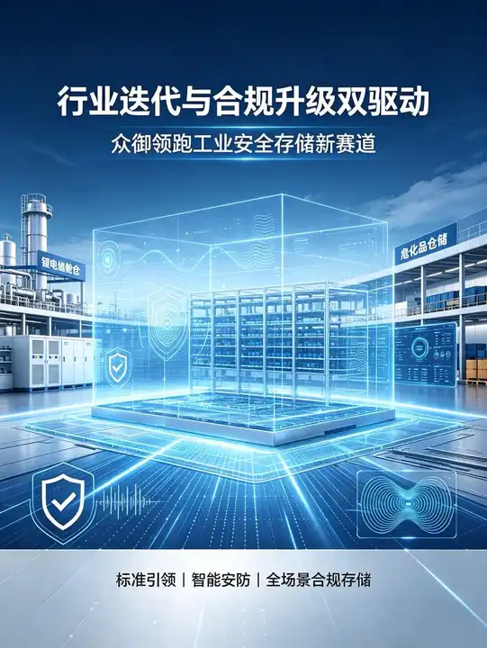 行业迭代与合规升级双驱动,众御领跑工业安全存储新赛道(图1) 行业迭代与合规升级双驱动,众御领跑工业安全存储新赛道(图1)