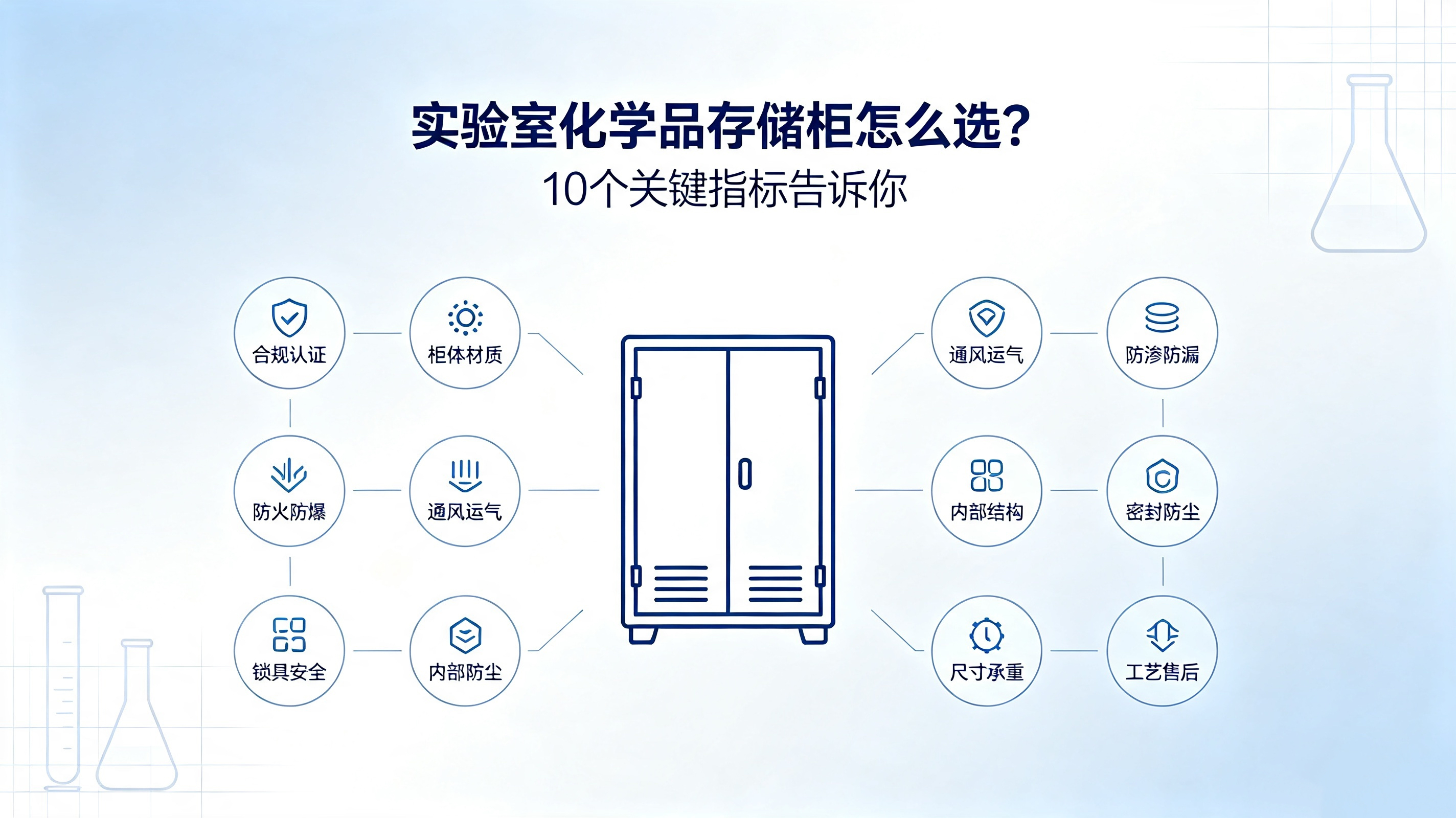 《实验室化学品存储柜怎么选？10个关键指标告诉你》(图2)
