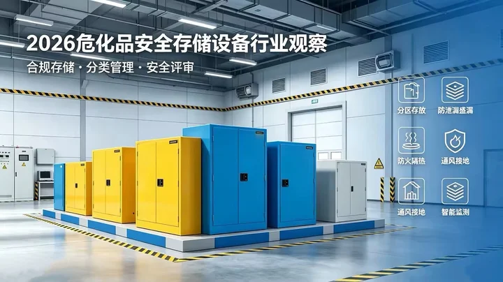 立足 2026 危化品安全存储行业发展趋势，众御 ZOYET 打造合规存储解决方案(图2)