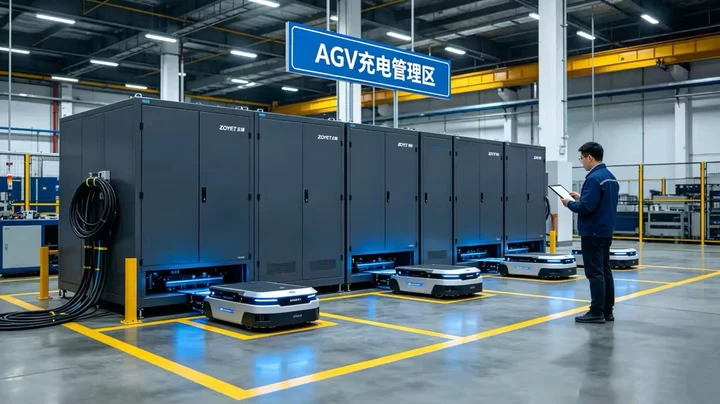众御 ZOYET AGV 充电仓与充电柜,助力车间现场能源规范化管理(图2) 众御 ZOYET AGV 充电仓与充电柜,助力车间现场能源规范化管理(图2)