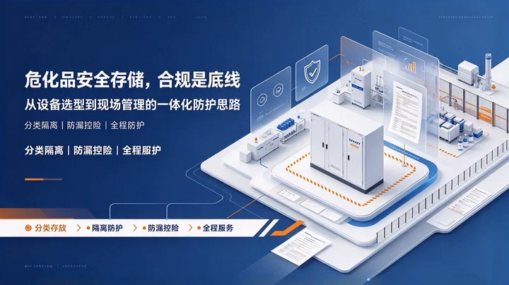 行业规范持续升级,坚守安全初心|众御 ZOYET,危化品安全存储一体化解决方案(图1) 行业规范持续升级,坚守安全初心|众御 ZOYET,危化品安全存储一体化解决方案(图1)